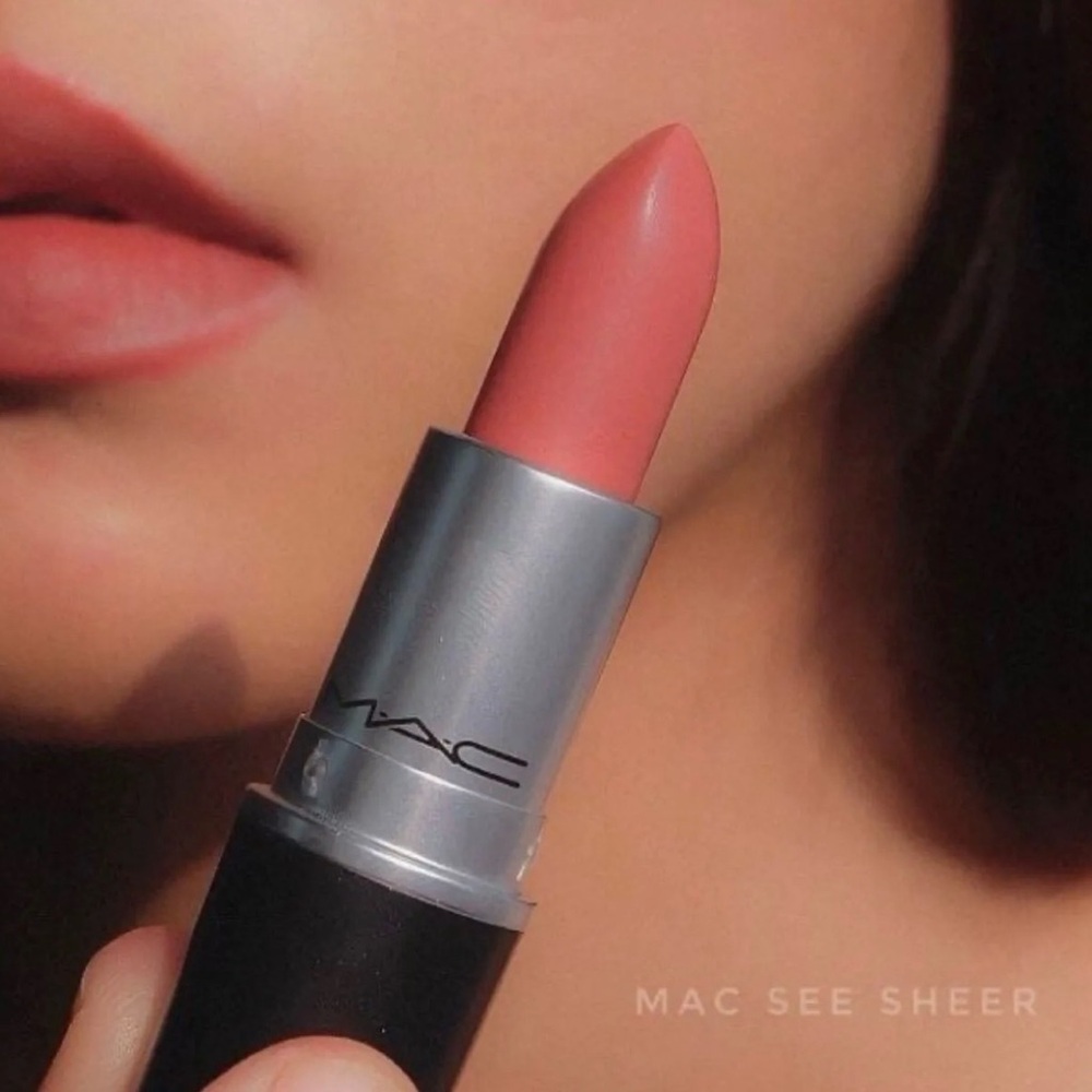 New In Box MAC Lipstick- See Sheer (Rose Pink) - Picture 5 of 8